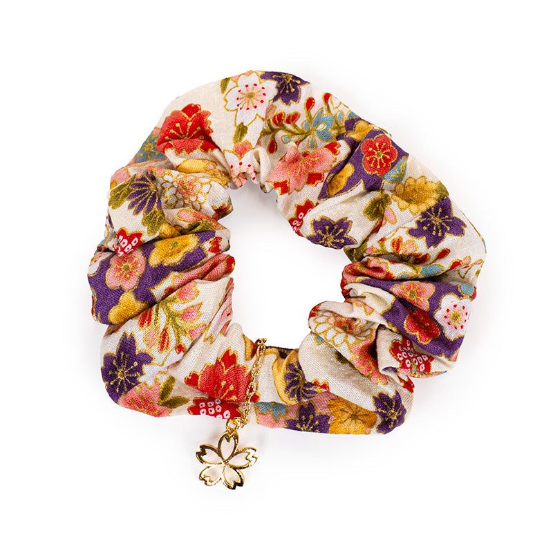 Japanese Scrunchie White