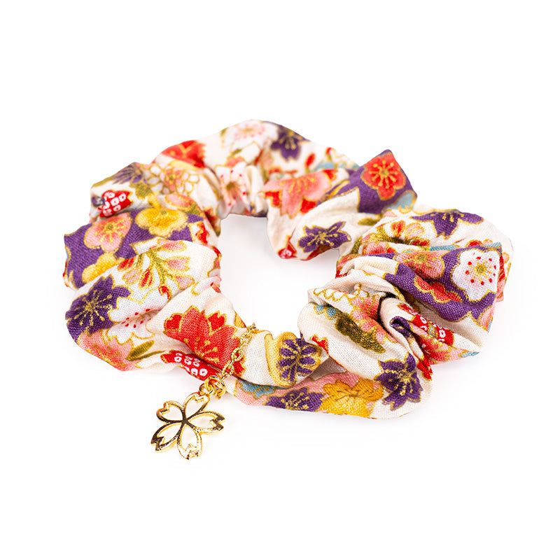 Japanese Scrunchie White