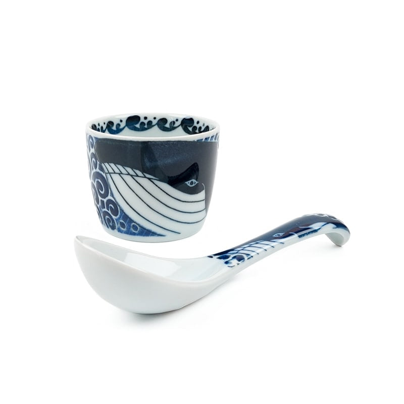 Japanese Soup Spoon - Whale