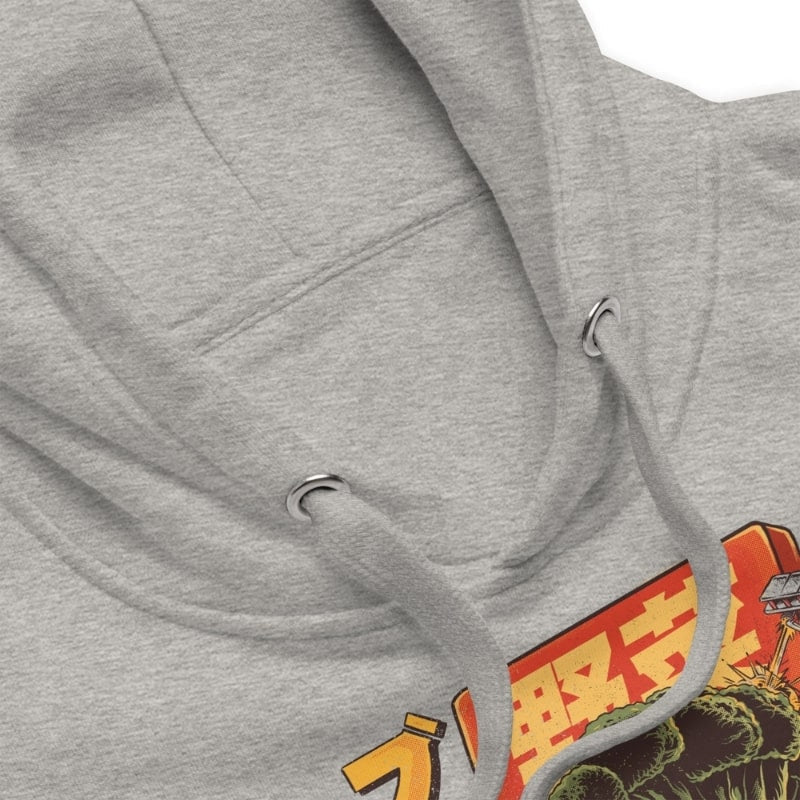 Japanese Streetwear Hoodie - Broccozilla