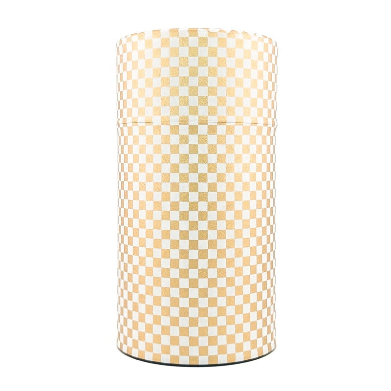 Japanese Tea Box - Golden Checkerboard