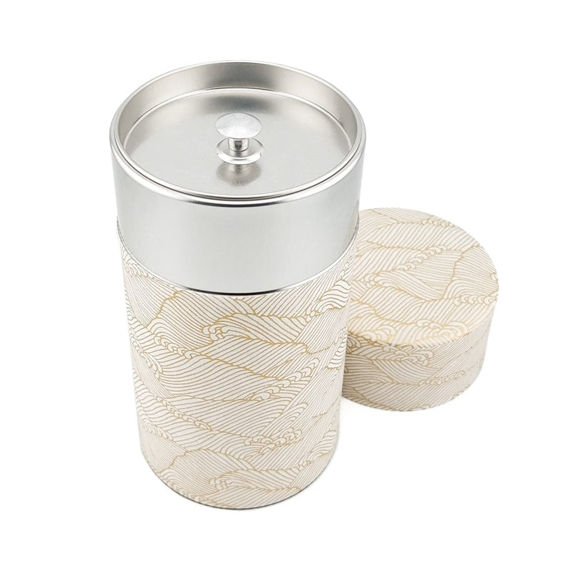 Japanese Tea Box - Golden Waves