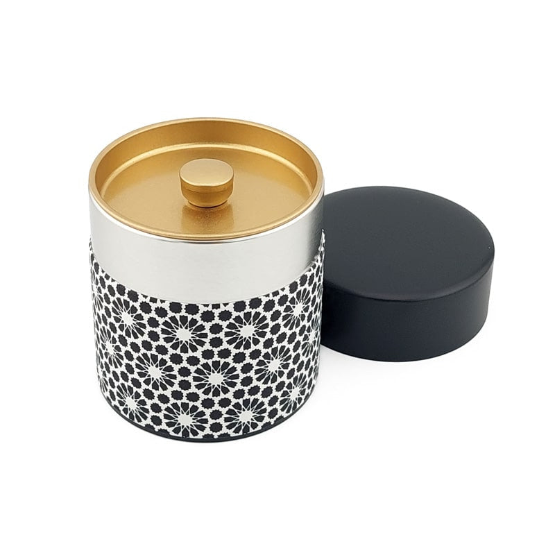 Japanese Tea Caddy - Kuro Kiku