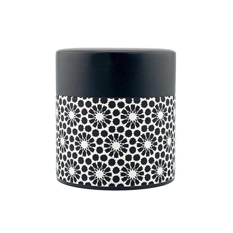 Japanese Tea Caddy - Kuro Kiku