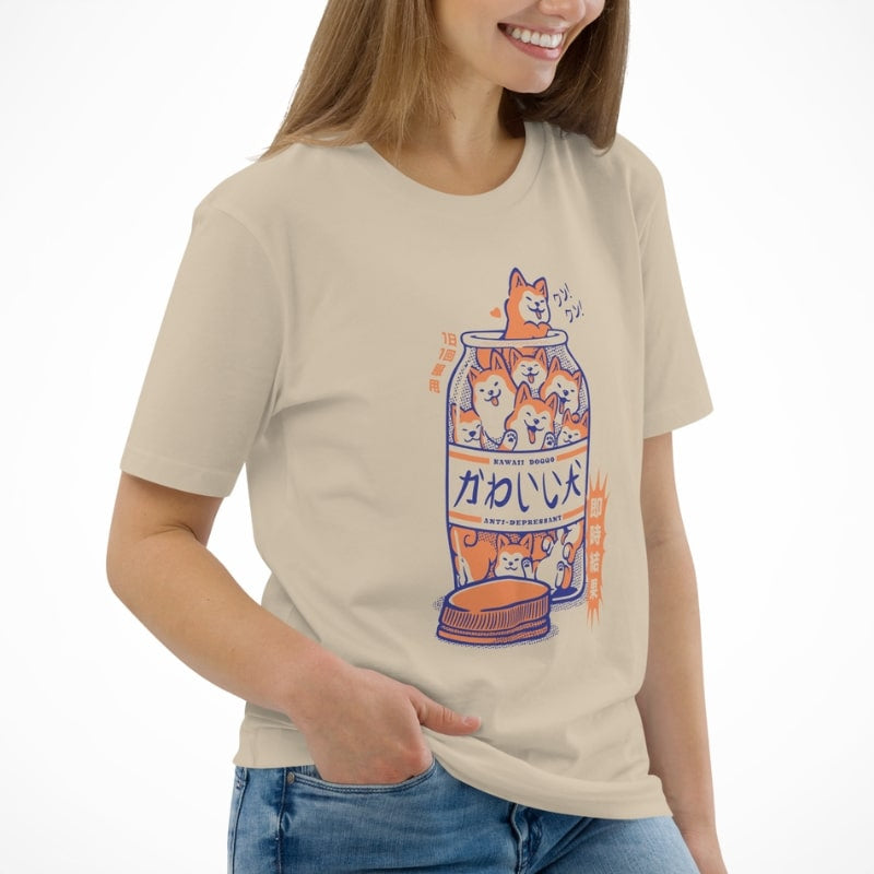 Japanese Tee Shirt - Shiba Anti-Depression