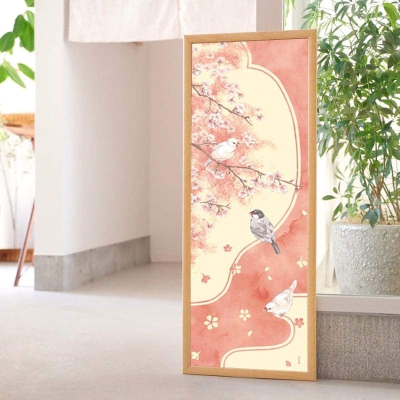 Japanese Tenugui – Haru Tori