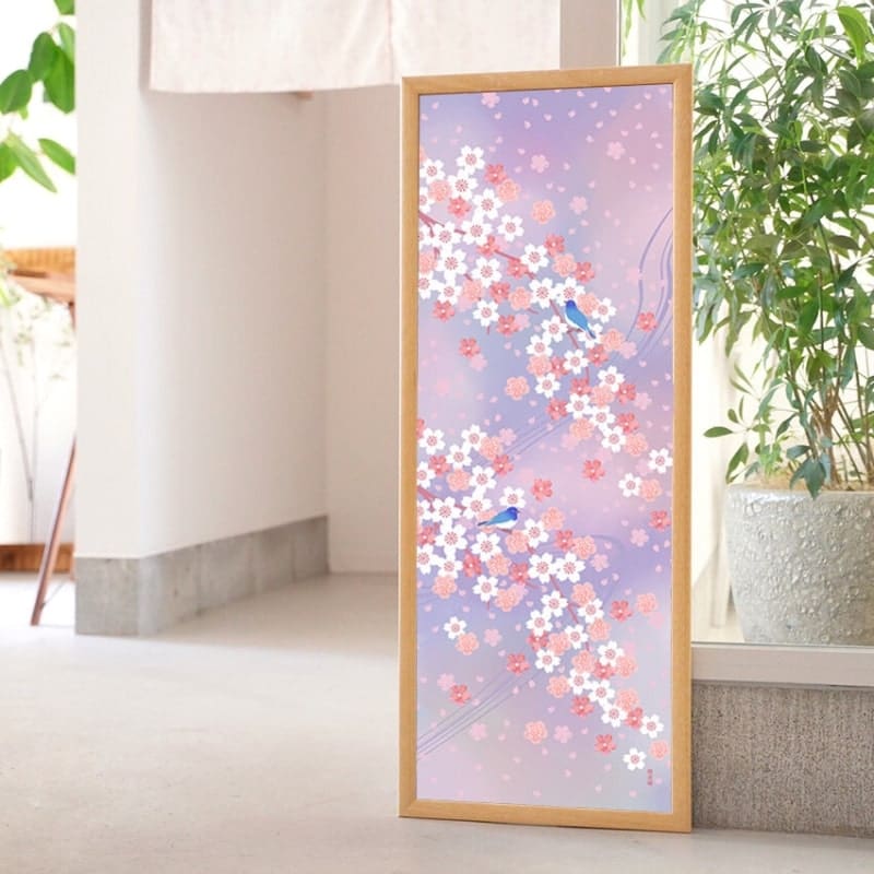 Japanese Tenugui – Sakura Ame