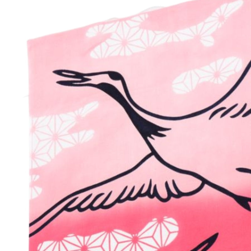 Japanese Tenugui - Tsuru