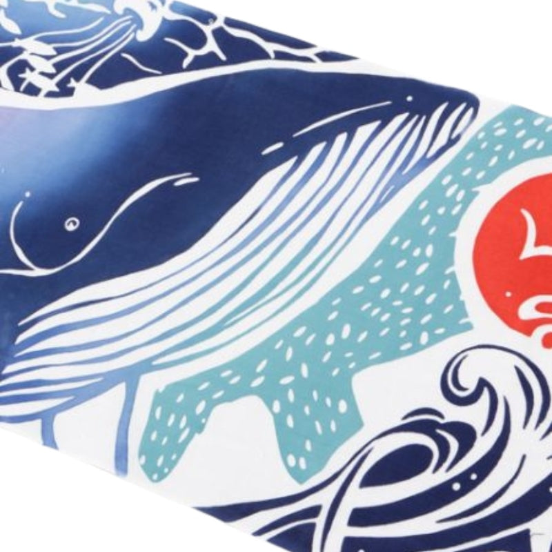 Japanese Tenugui - Whale