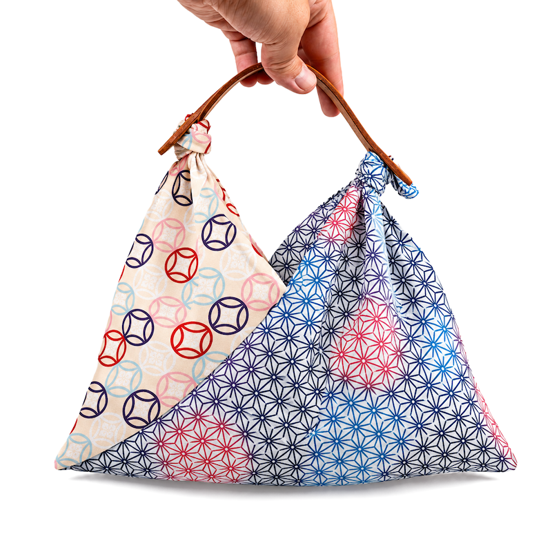 Japanese Tie Bag Azuma Bukuro Asanoha