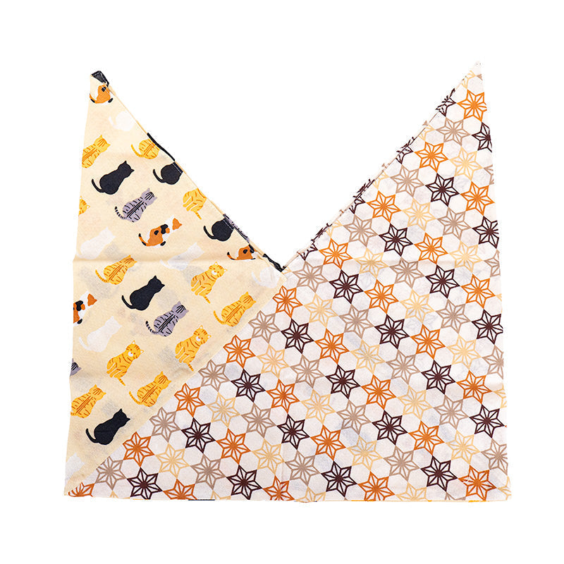Japanese Tie Bag Azuma Bukuro Cats
