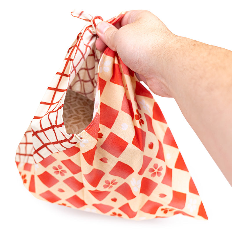 Japanese Tie Bag Azuma Bukuro Hishi-Koshi