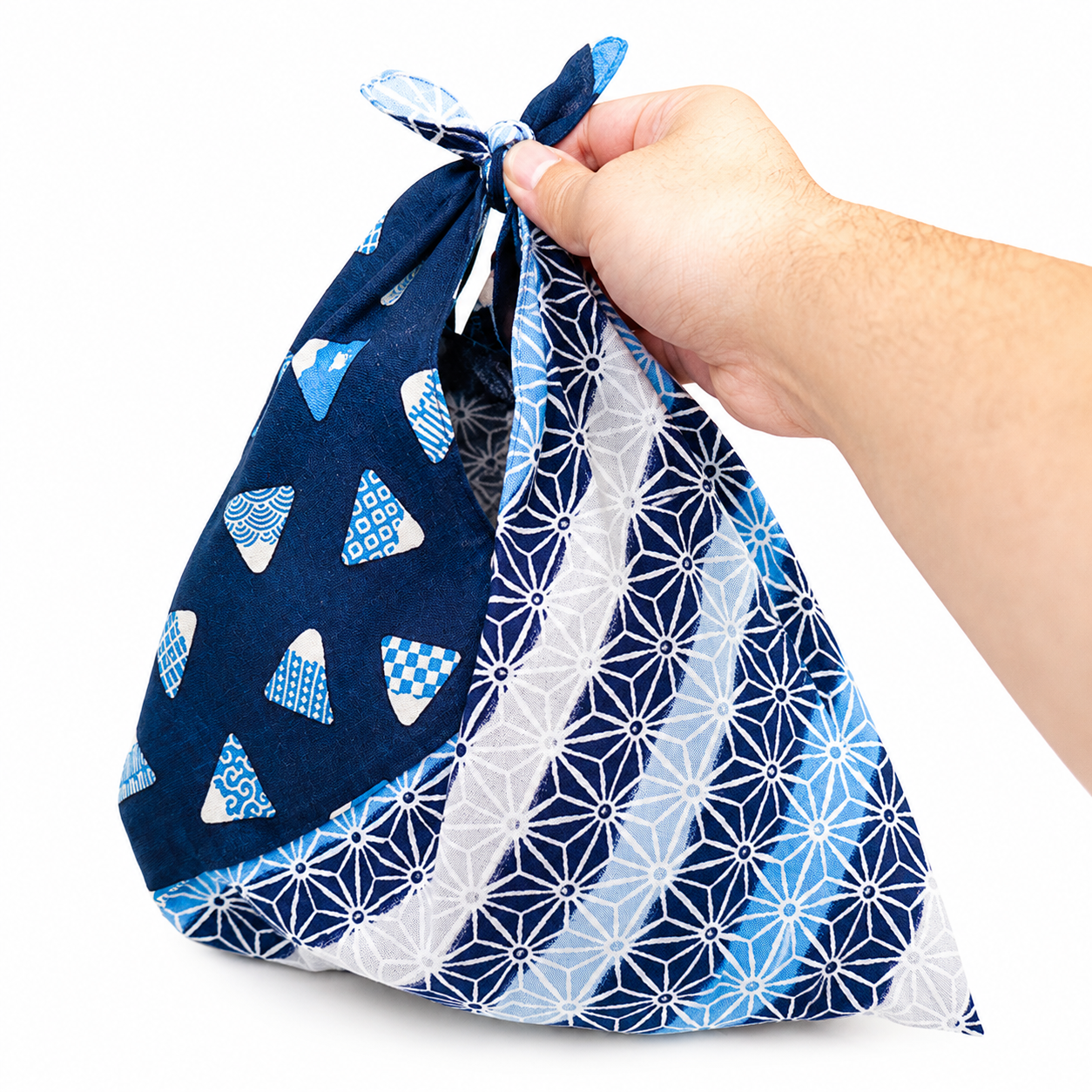 Japanese Tie Bag Azuma Bukuro Indigo