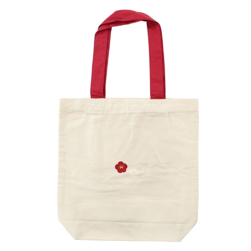 Japanese Tote Bag – Ivory Shiba Daruma