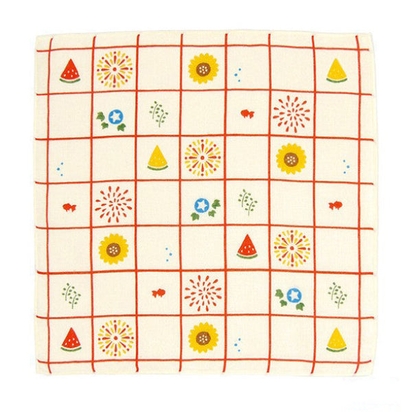 Japanese Towel - Summer Motifs