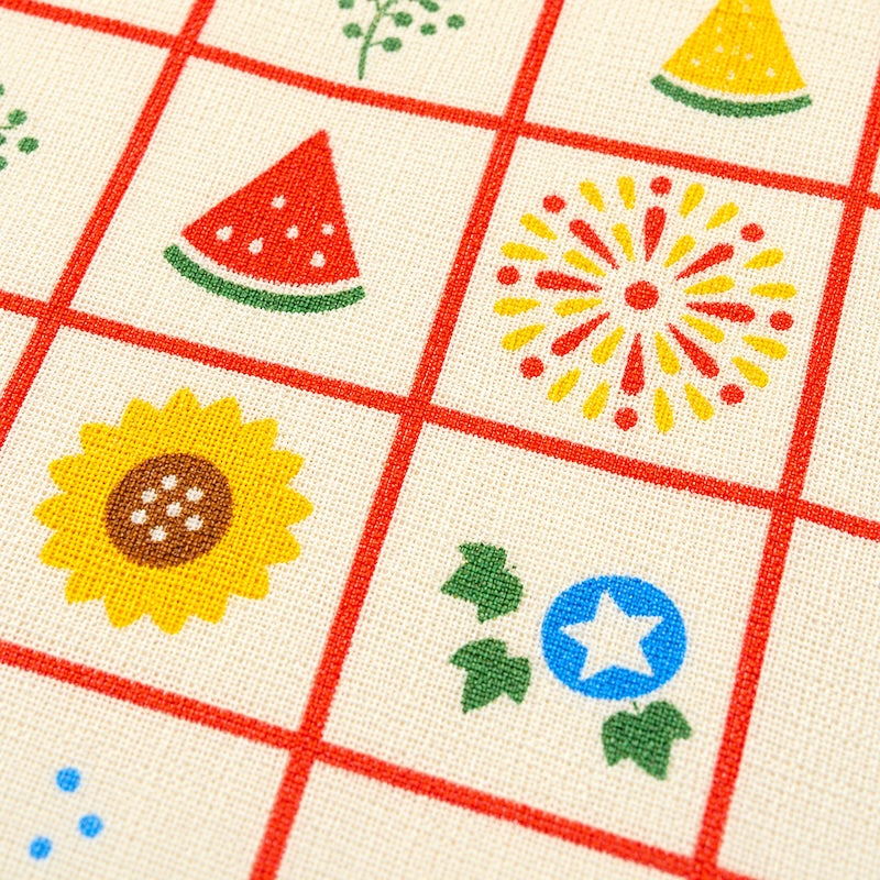 Japanese Towel - Summer Motifs