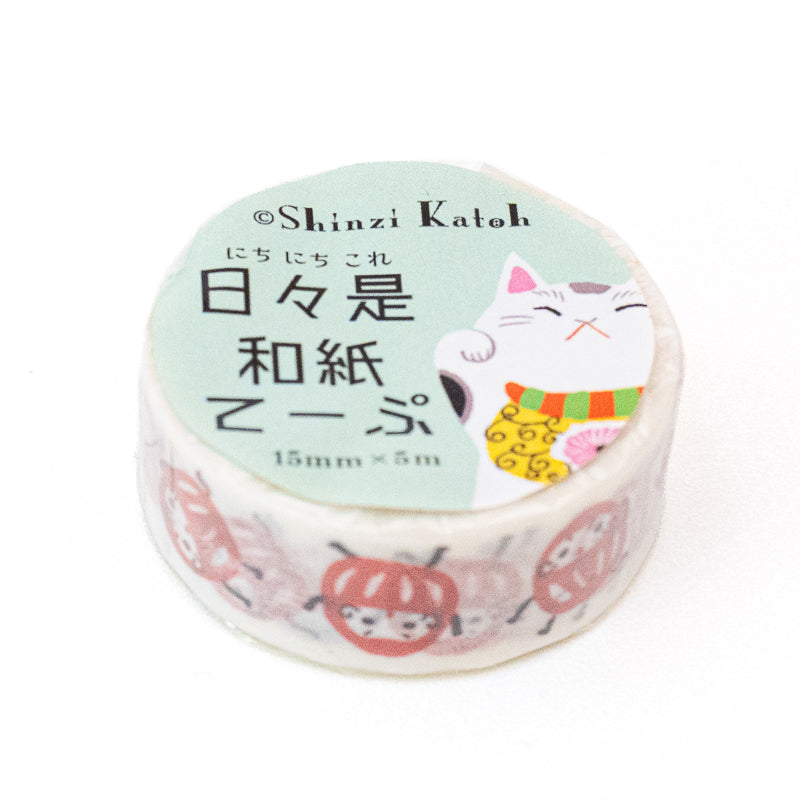 Japanese Washi Tape - Daruma