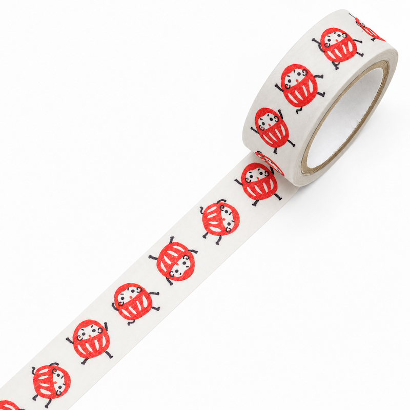 Japanese Washi Tape - Daruma