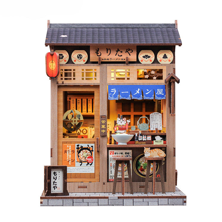 Japanese Wooden Miniature House Kit Morita-Ya
