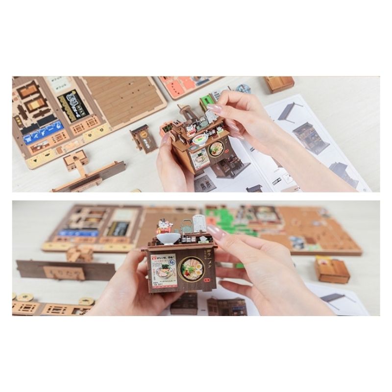 Japanese Wooden Miniature House Kit Morita-Ya