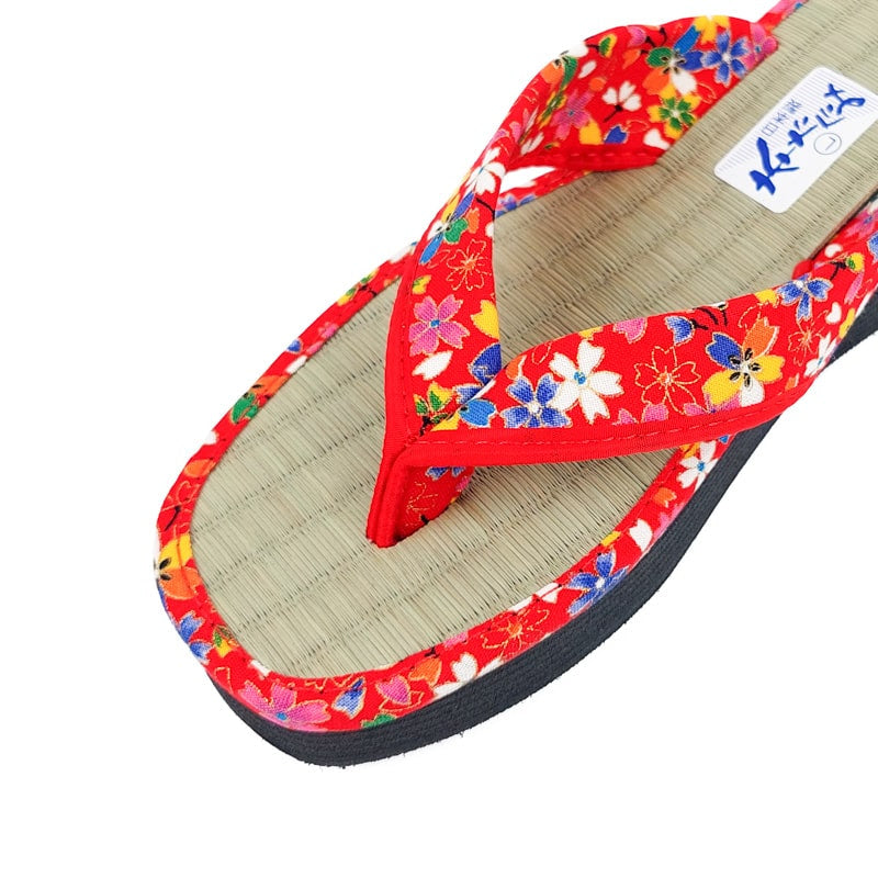 Japanese Zori - Sakura Red EU 35 - 37