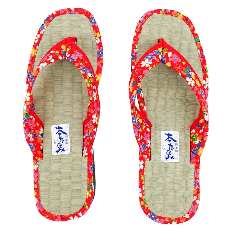 Japanese Zori - Sakura Red EU 35 - 37