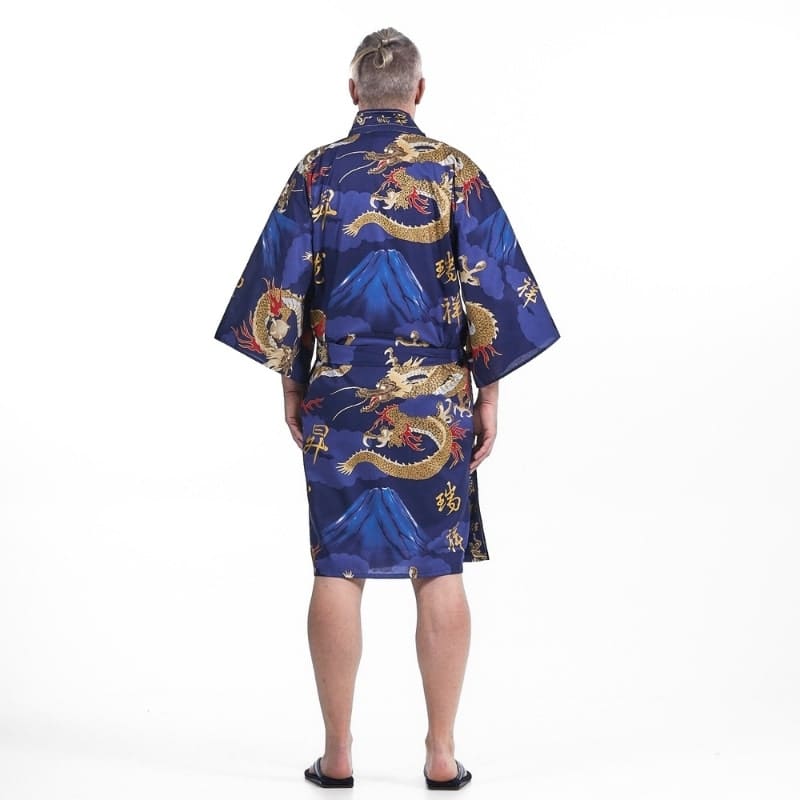 Kimono Happi Homme Dragon - Taille unique