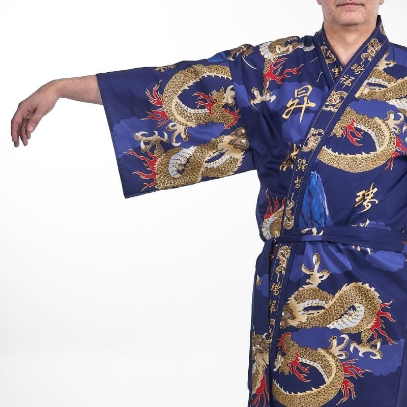 Kimono Happi Homme Dragon - Taille unique