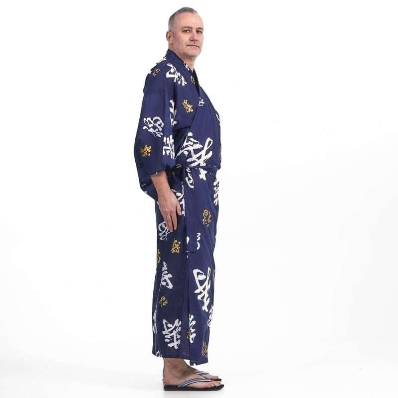 Kimono Yukata Homme Kotobuki