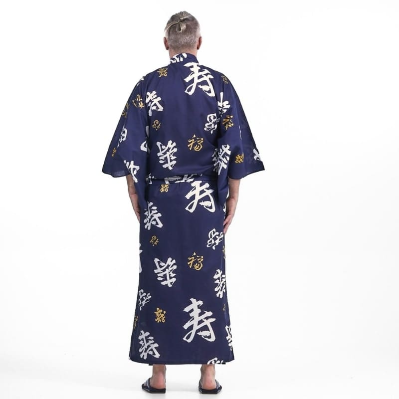 Kimono Yukata Homme Kotobuki
