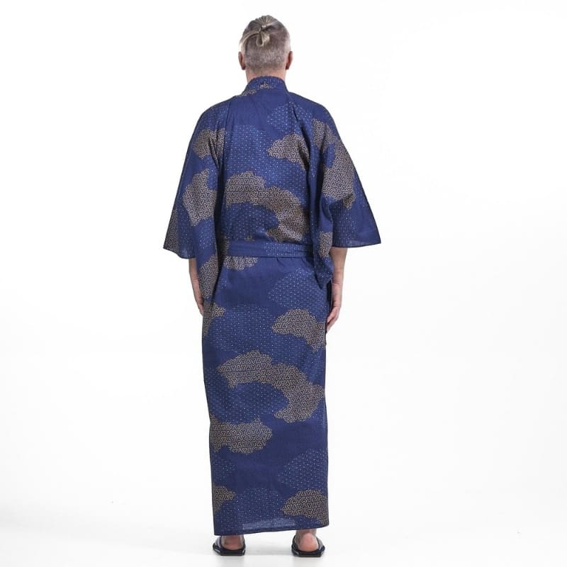 Kimono Yukata Homme Kumo