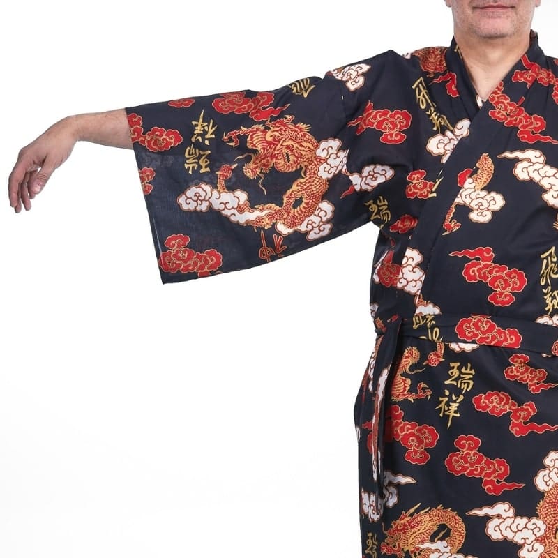 Kimono Yukata Homme Ryū to Kumo