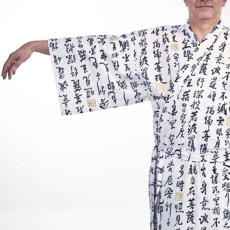 Kimono Yukata Homme Sutra Hannya