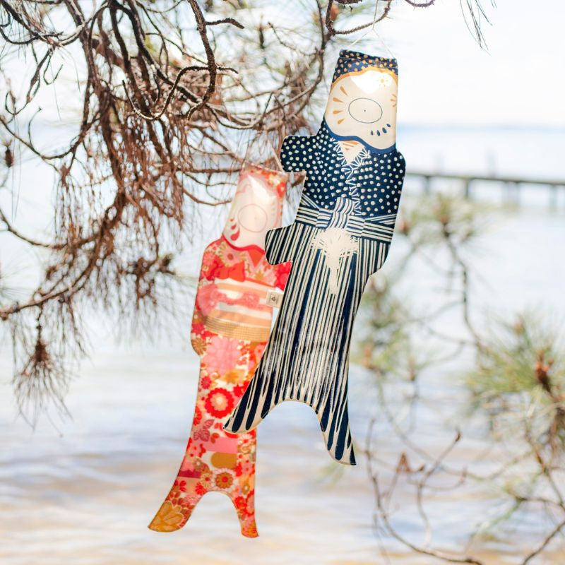 Koinobori Floral Kimono - 28