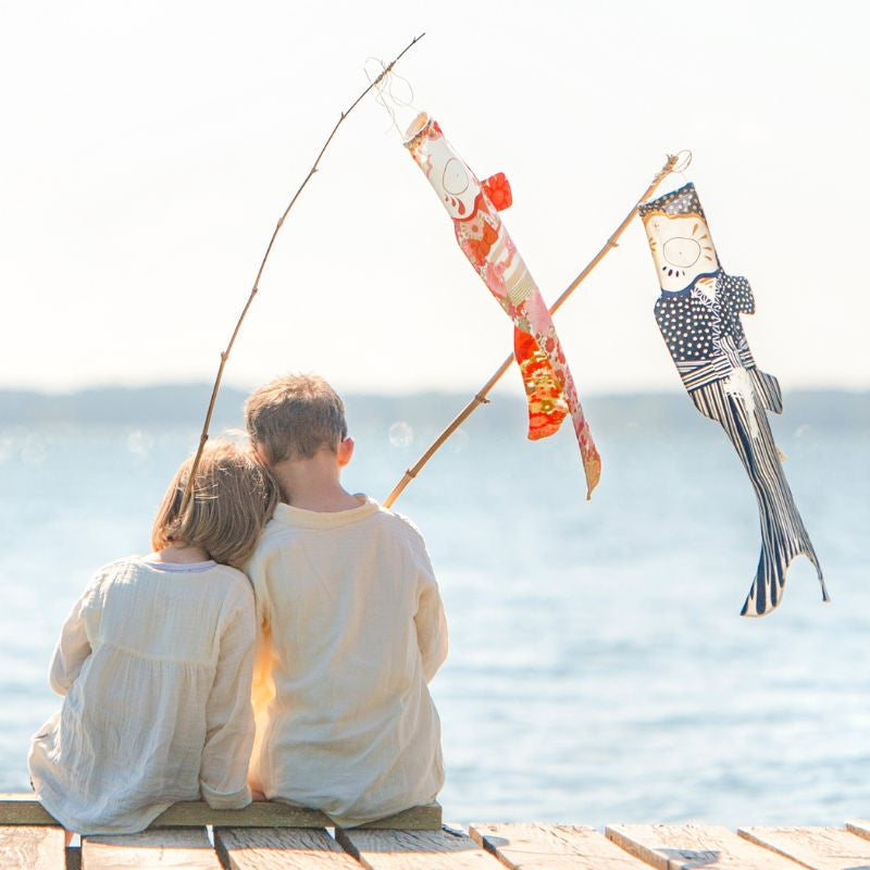 Koinobori Floral Kimono - 28