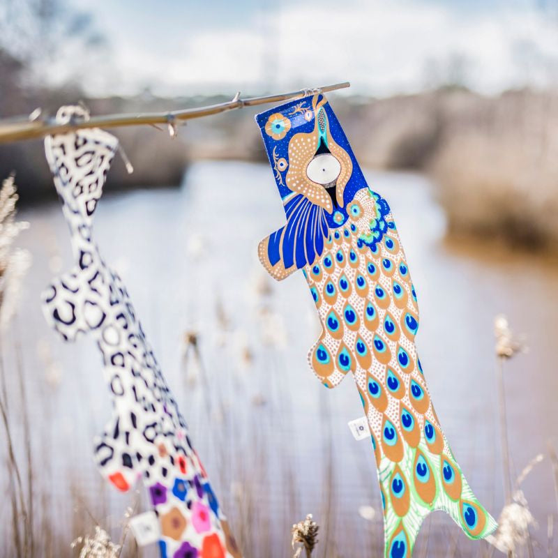Koinobori Peacock Pattern - 28