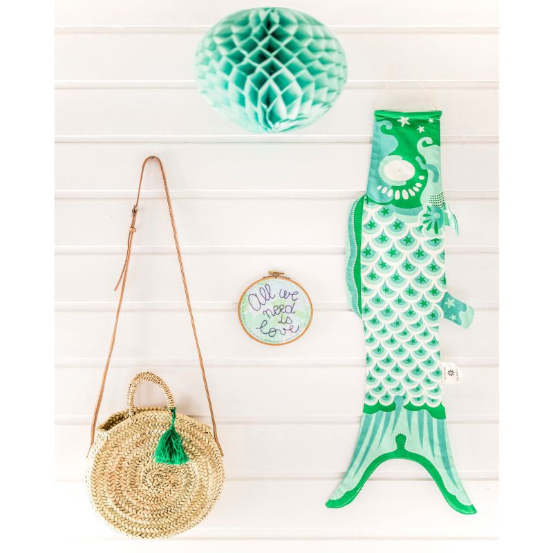 Koinobori Traditional Turquoise - 39