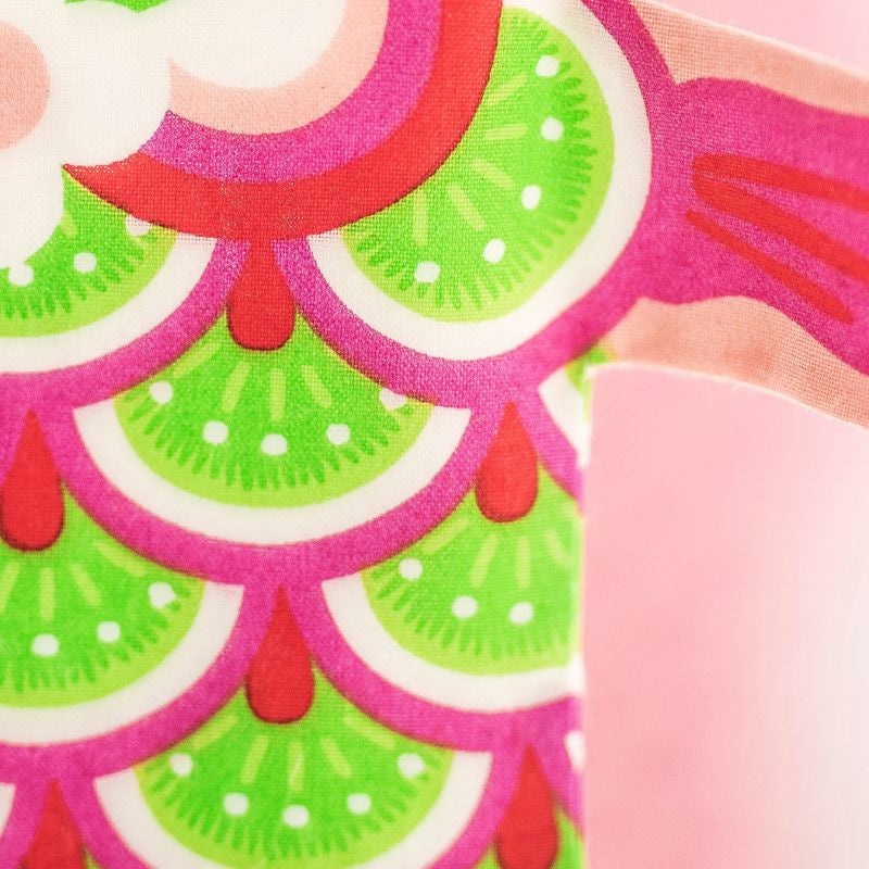Koinobori Green & Pink Mini