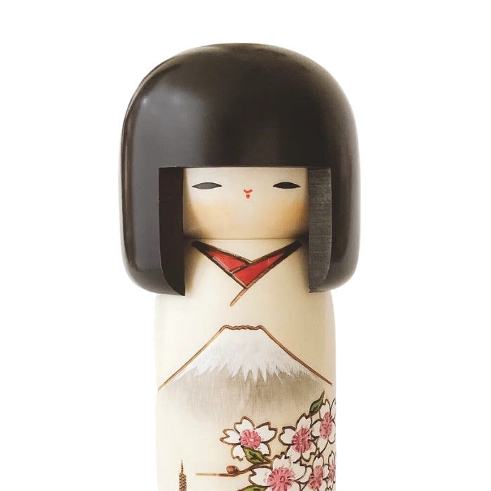 Kokeshi Doll - Mount Fuji