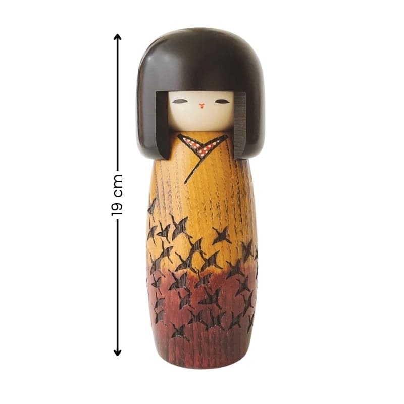 Kokeshi Doll - Tsuru no Mai