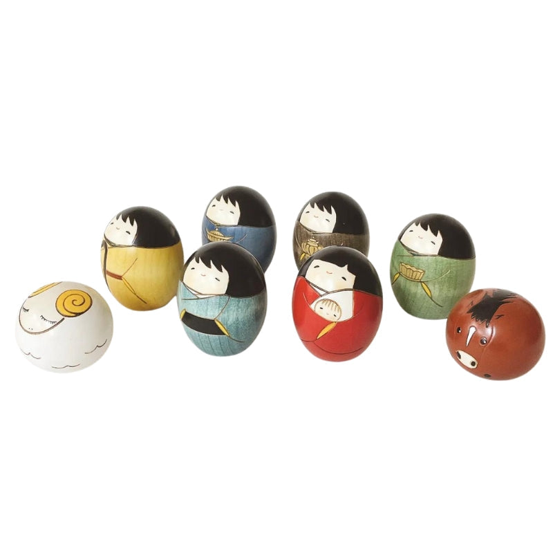 Kokeshi Nativity Scene