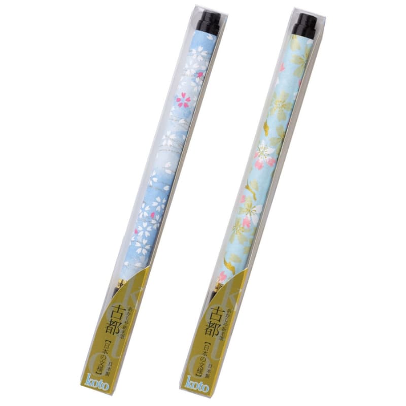 Koto Brush Pen – Washi Handle Light Blue
