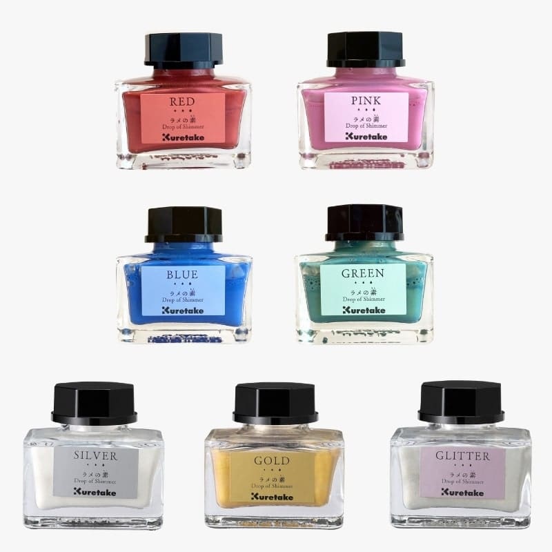 Kuretake Drop of Shimmer Glitter Ink