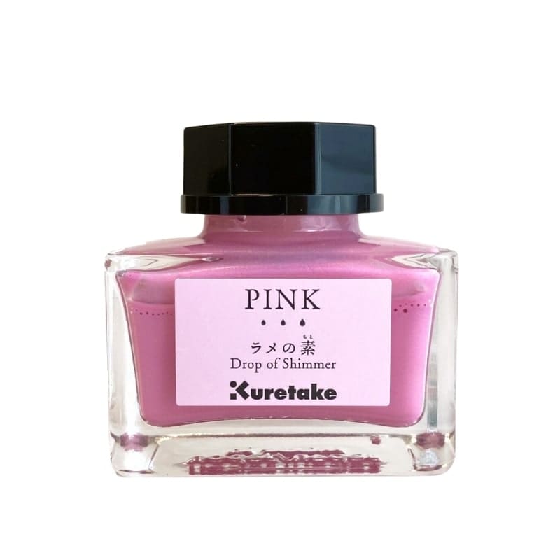 Kuretake Drop of Shimmer Glitter Ink Pink