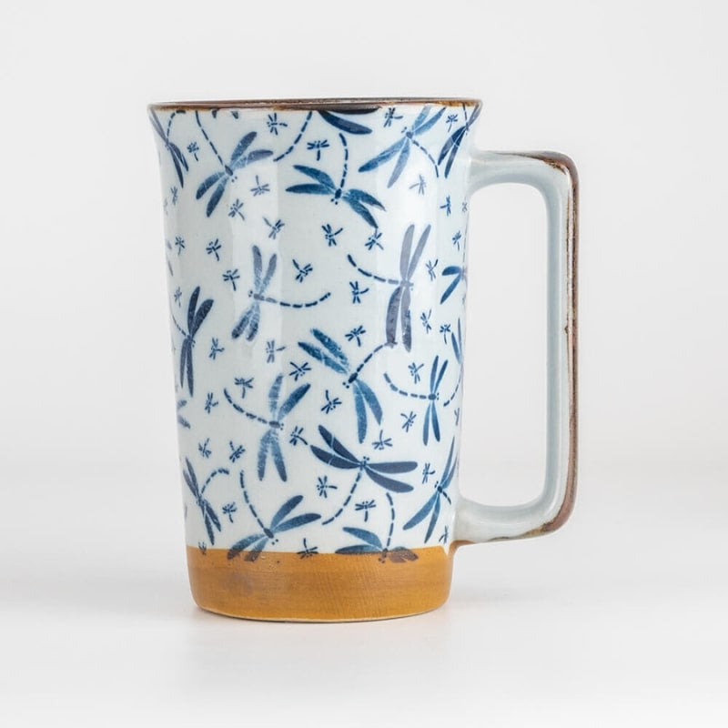 Large Japanese Mug - Dragonfly