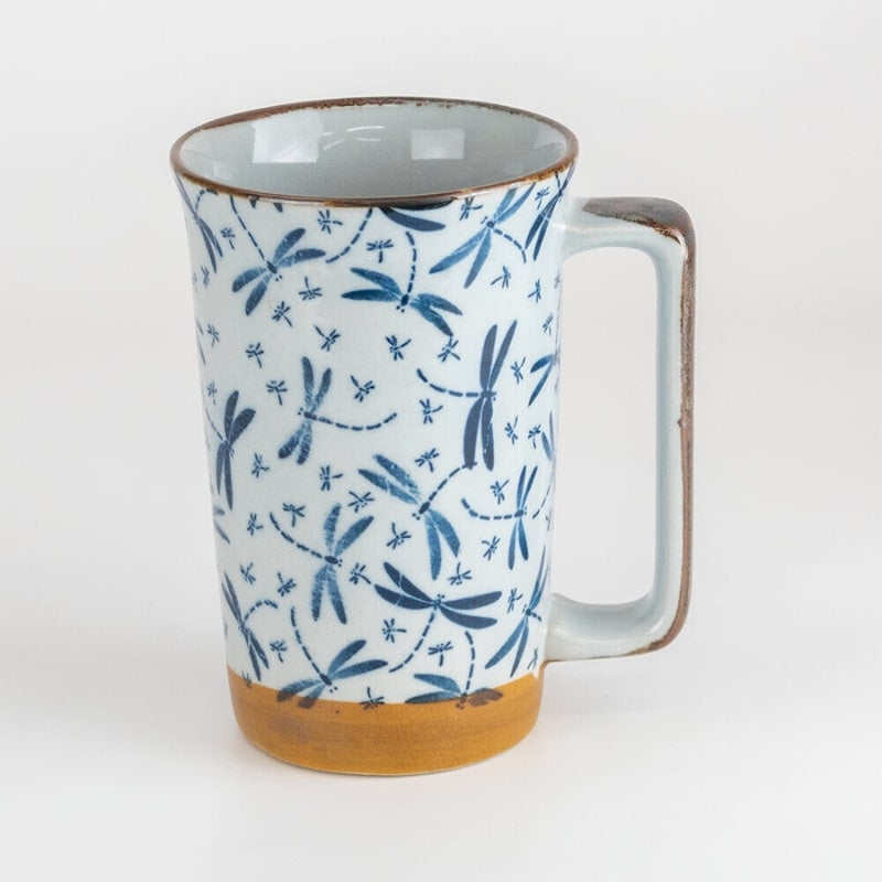 Large Japanese Mug - Dragonfly