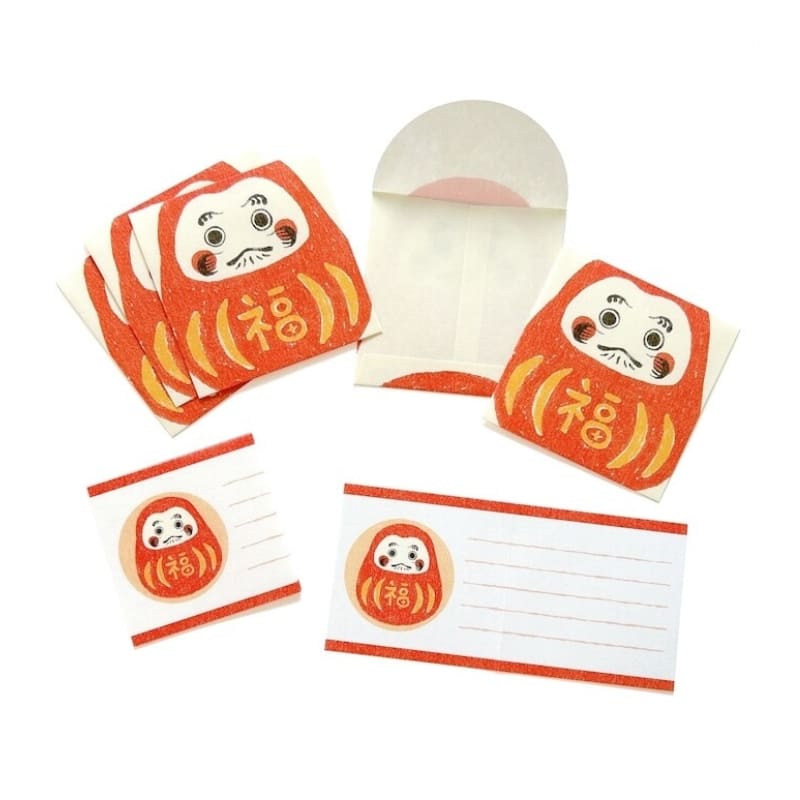 Letter Paper Set – Pochibumi Daruma