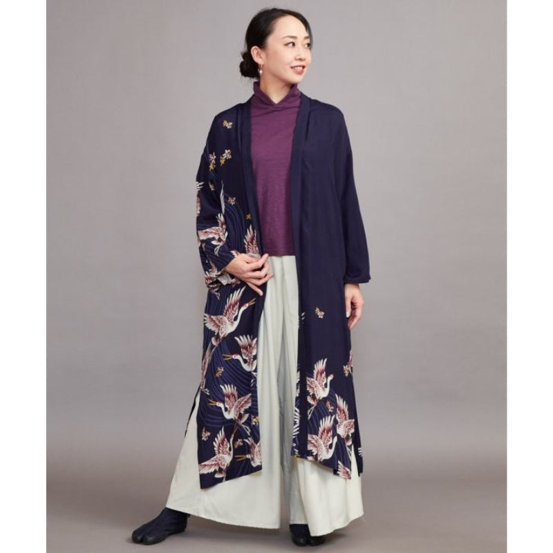 Long Kimono Jacket Women One Size