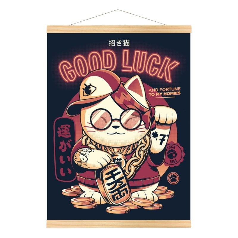 Maneki Neko Poster A3