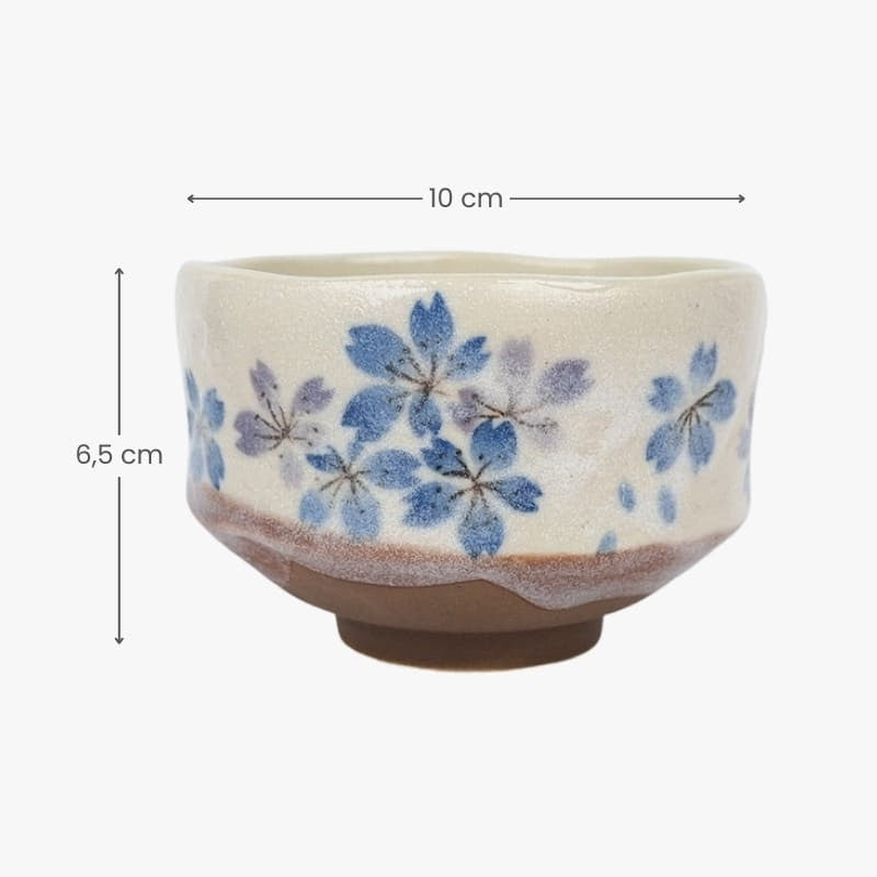 Matcha Bowl – Blue Sakura